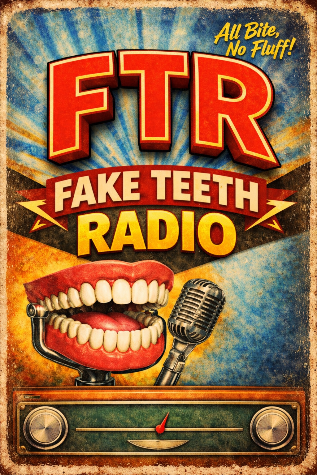 FTR Fake Teeth Radio graphic